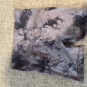 Tie-Dye Patterned Shorts